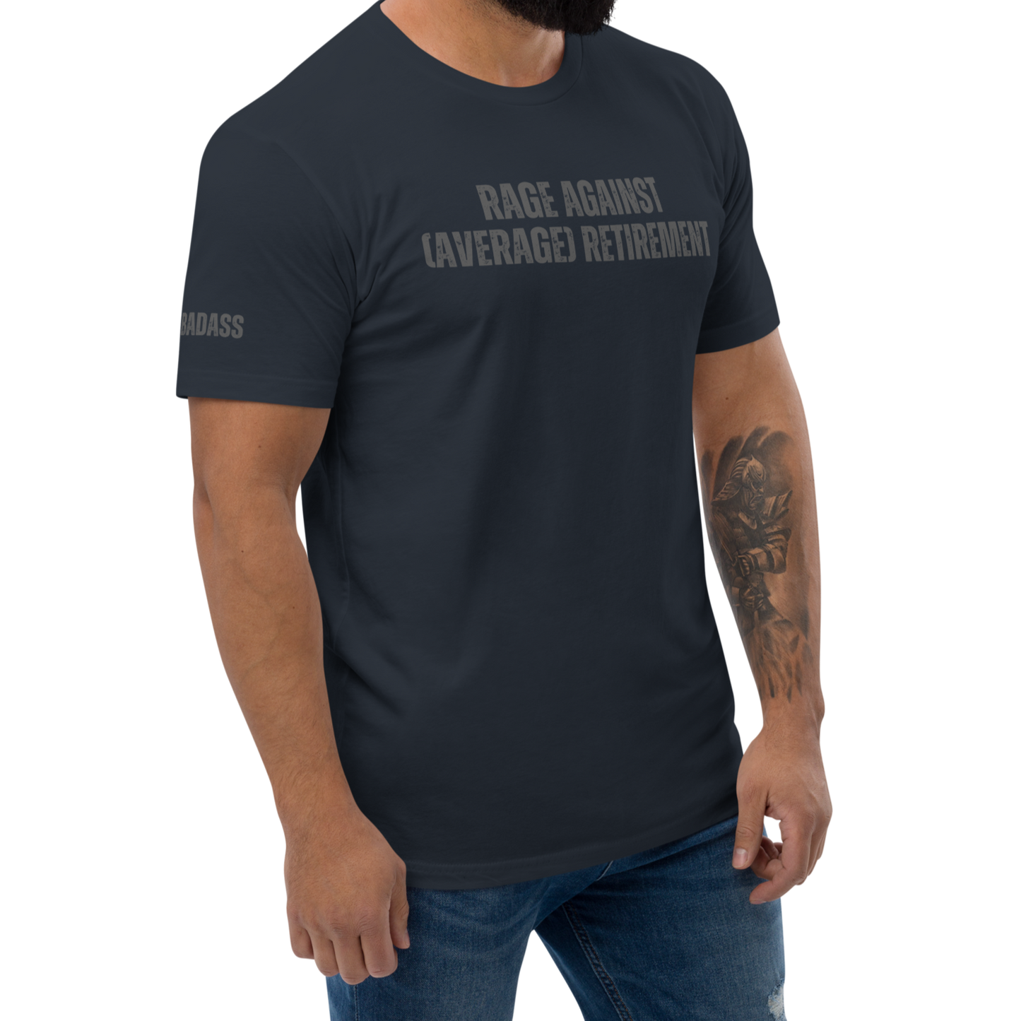 Rage Against (Average) Retirement Fitted Shirt